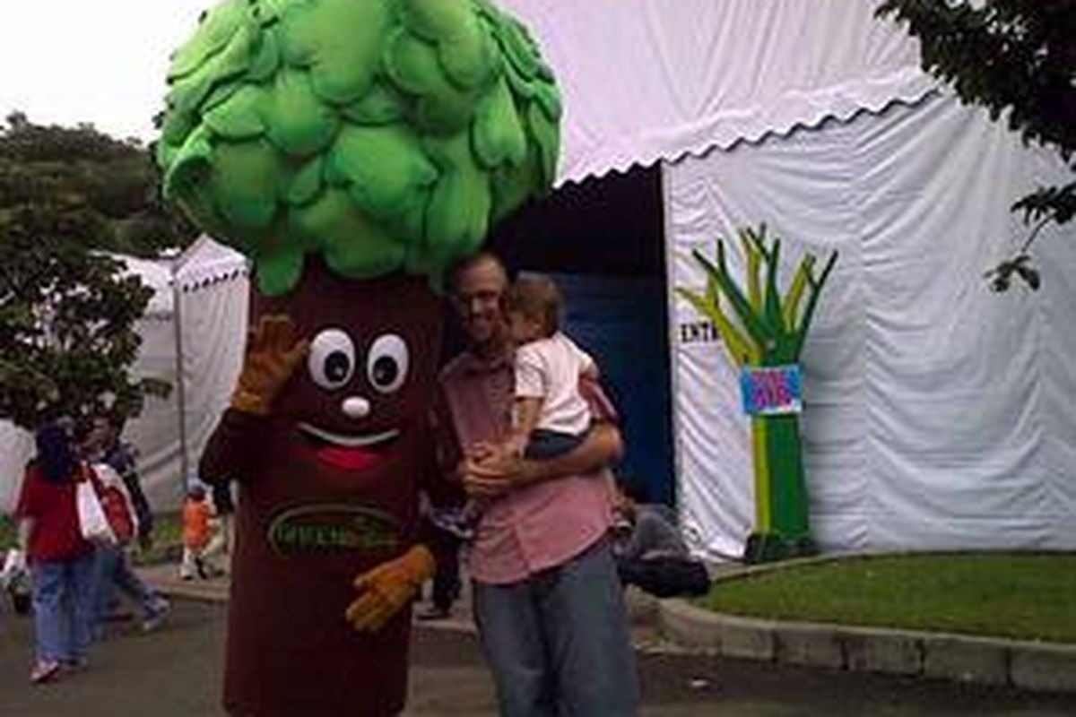 Salah Satu Maskot Green Festival 2009 lalu