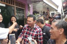 Kampanye Ahok di Ciracas, Dipeluk hingga Ditolak Sebagian Warga