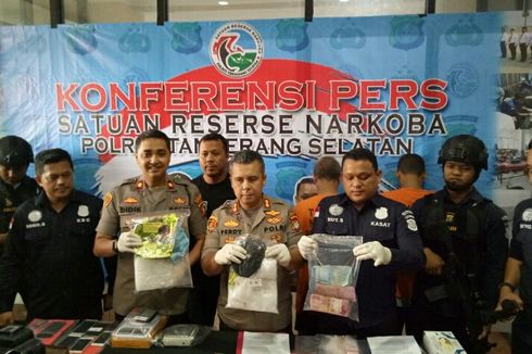 Polres Tangsel Tangkap Dua Pengedar 1,8 Kg Sabu