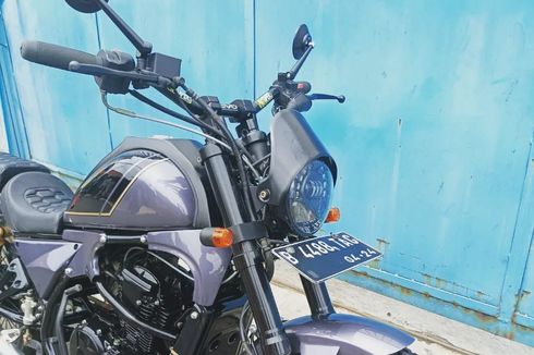 Kawamaha, Modifikasi Yamaha Scorpio ala Kawasaki Vulcan