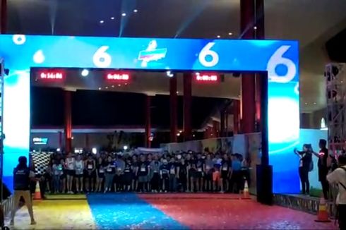 Pelari Luar Negeri Ramaikan Indonesia Night Run 2019