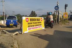 Satu Jalan di Magelang Ditutup Imbas Proyek 