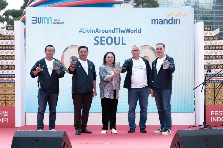 Tumbuhkan Minat Kewirausahaan PMI, Bank Mandiri Gelar Mandiri Sahabatku dan Kenalkan Fitur Livin’ di Seoul