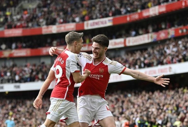 Hasil dan Klasemen Liga Inggris: Arsenal-Man City Pesta, Perburuan Gelar Sengit