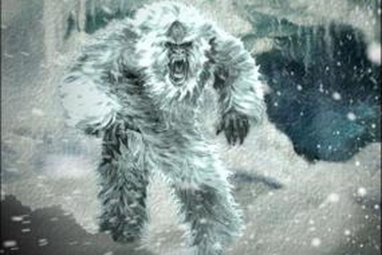 Ilustrasi yeti.