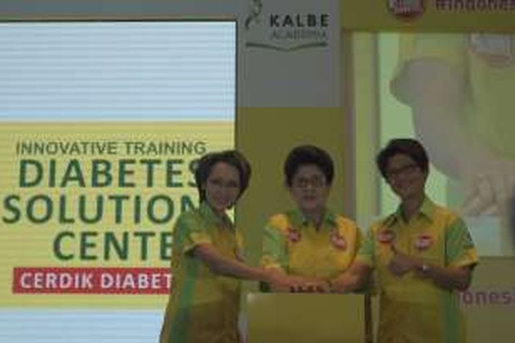 Seremoni peluncuran Gerakan Lawan Diabetes.