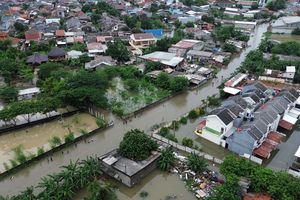 UPDATE Titik Banjir Jakarta Hari Ini: Daftar 143 RT dan 16 Ruas Jalan yang Terendam