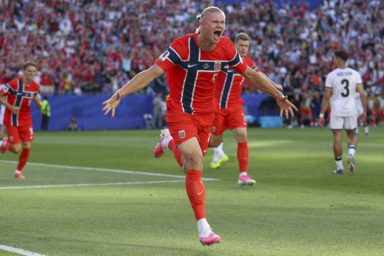 Man of the Match Irak Vs Norwegia: Erling Halland dan Ajakan Berpesta