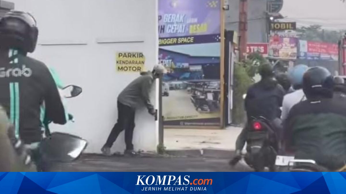Pria Berbekal Diduga Senpi Bikin Resah Pengguna Jalan di Tangsel