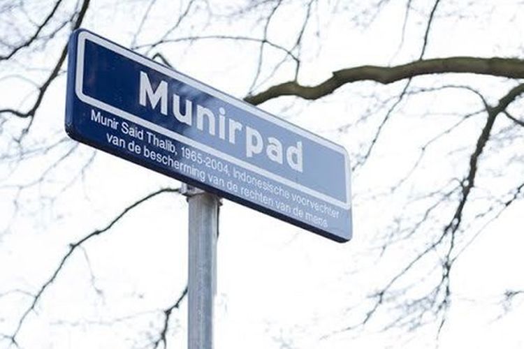 Munirpad di Belanda.