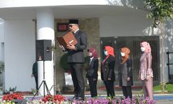 Kang Emil Pimpin Upacara Hari Kesaktian Pancasila 2022