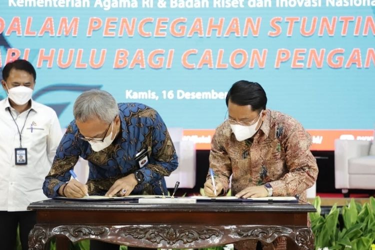 Kerjasama BKKBN, BRIN, dan Kemenag untuk cegah stunting