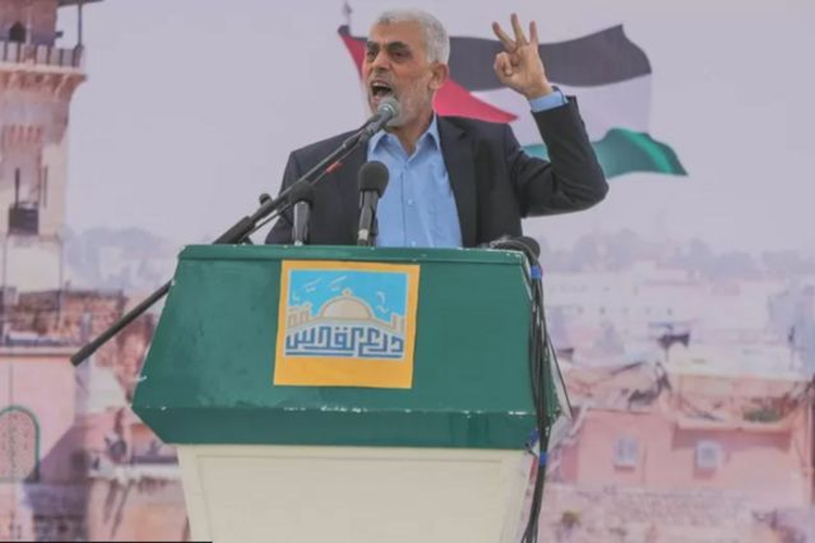 Yahya Sinwar, pemimpin Hamas di Gaza diidentifikasi sebagai sasaran utama oleh Israel.