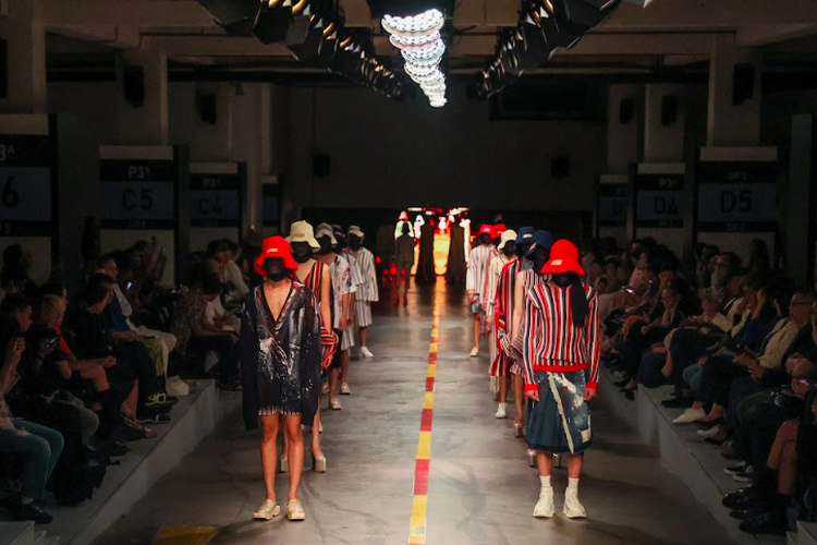 Koleksi tenun lurik Lakon Indonesia di JF3 Fashion Festival 2023