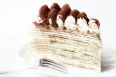 Resep Tiramisu Mille Crepes, Kue Seribu Lapis yang Lezat