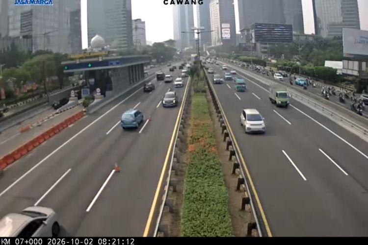 Pantauan Lalu Lintas Tol Jakarta Pagi Ini, Cawang-Tebet hingga Tomang Ramai Lancar