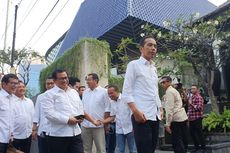 Tiba di Acara Pembubaran TKN, Jokowi Pastikan Koalisi Tetap Solid