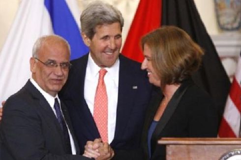Kerry Tetapkan 9 Bulan untuk Perjanjian Damai Timur Tengah