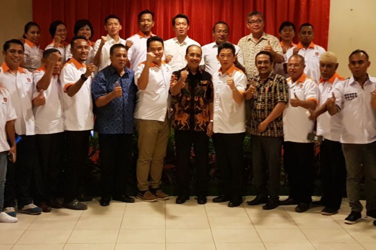 Pengurus REI NTT bertemu dengan Wali Kota Kupang Jefri Riwu Kore, Kamis (1/2/2018).