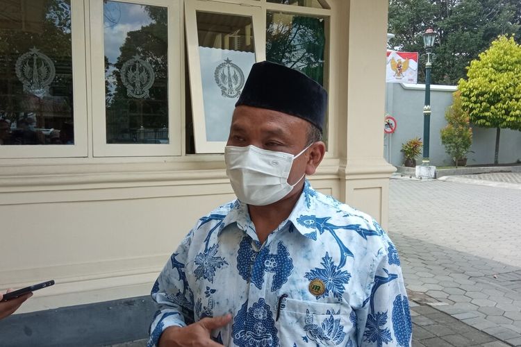 Sumadi saat ditemui di Kantor Gubernur DIY, Kompleks Kepatihan, Kota Yogyakarta, Jumat (1/10/2021)