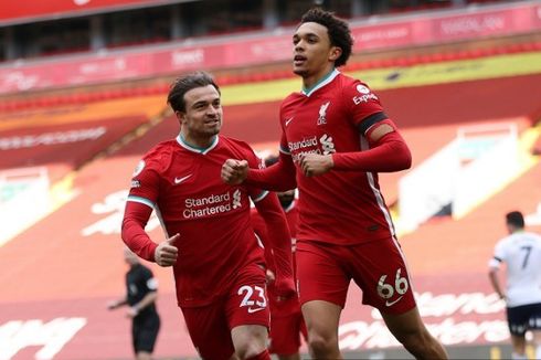 Liverpool Vs Aston Villa, Gol Alexander-Arnold Lahirkan Catatan Unik