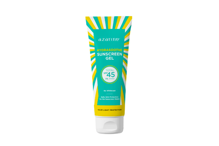 Azarine Hydrasoothe Sunscreen Gel SPF 45, sunscreen untuk kulit berminyak