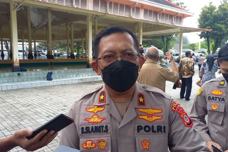 Wakapolda DIY Slamet Santoso saat ditemui di Kompleks Kepatihan, Kota Yogyakarta, Senin (5/12/2022)