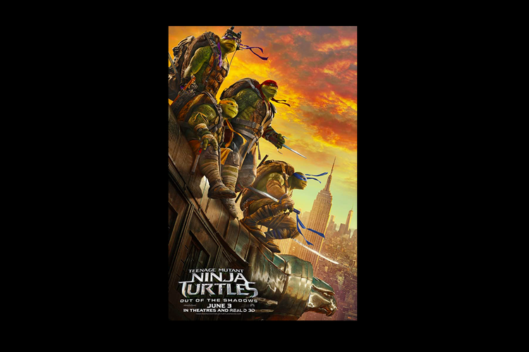 Film Teenage Mutant Turtles: Out of The Shadows