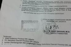 Tak Ada Surat Tembusan untuk Jokowi dari Dinas PU