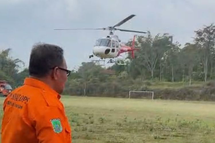 Water Bombing Terus Dilakukan untuk Padamkan Karhutla di Arjuno-Welirang