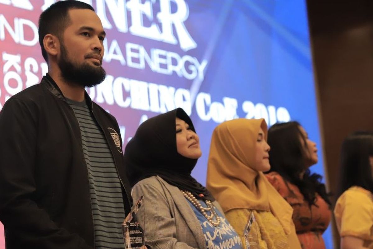 Teuku Wisnu dalam ajang penghargaaan Kementerian Pariwisata (Kemenpar) yang berlangsung pada Kamis (20/12/2018).