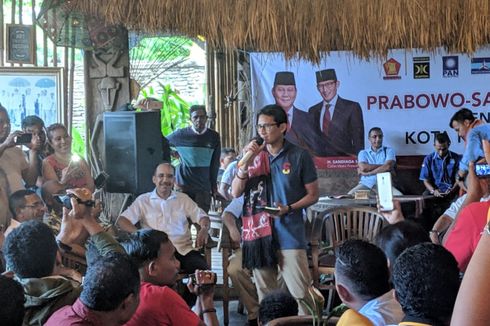 Kupang Jadi Kota ke- 1.250 yang Didatangi Sandiaga untuk Berkampanye