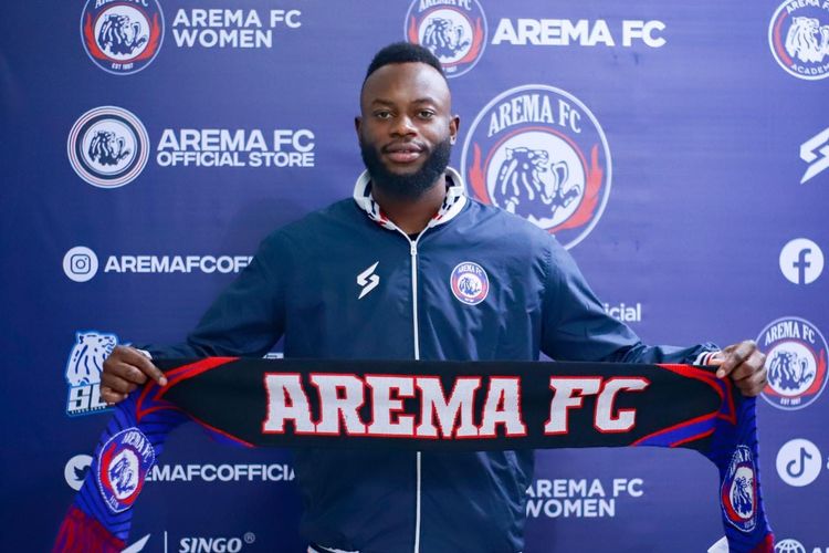 Pemain asing baru Arema FC asal Mali, Ichaka Diarra untuk mengarungi Liga 1 2022-2023