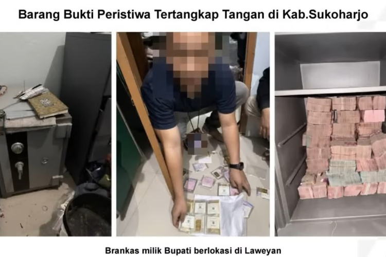 Penampakan Brankas Bupati Sukoharjo Etik Suryani di Solo dan Wonogiri, Diduga Simpan Uang Hasil Pemerasan