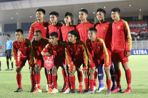 Jadwal Timnas U-16 Indonesia Vs China, Laga Penentu Juara Grup