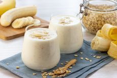 Resep Oatmeal Yoghurt Pisang, Cocok untuk Sarapan Cepat dan Enak