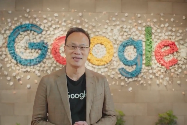 Managing Editor Google Indonesia, Randy Jusuf dalam gelaran virtual Google for Indonesia 2021, Kamis (2/12/2021).