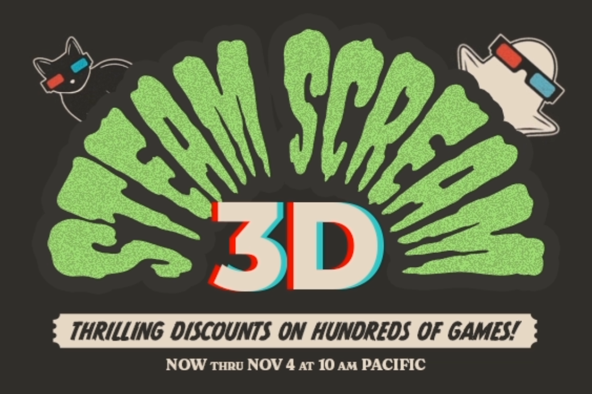 Valve menggelar pesta diskon game horor Steam Scream 3D.