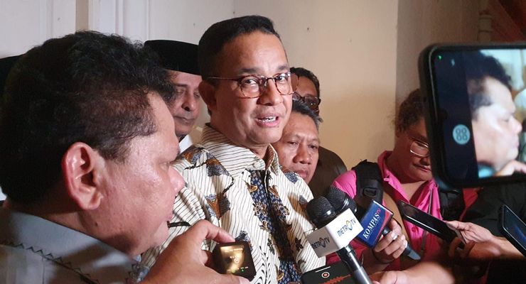 Ditanya soal Rencana Ajukan Gugatan ke MK, Anies: Tunggu Keputusan KPU