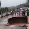 Banjir di Maluku Tengah, Sebuah Jembatan di Desa Aboru Rusak Parah