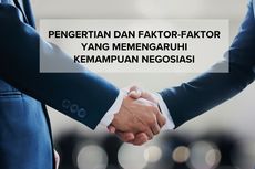 Pengertian dan Faktor-faktor yang Memengaruhi Kemampuan Negosiasi