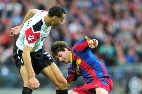 Rio Ferdinand: Messi Mempermalukan Saya pada Final Liga Champions 2011