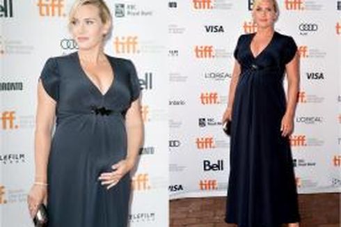 Kate Winslet Pamer Kehamilan Ketiganya