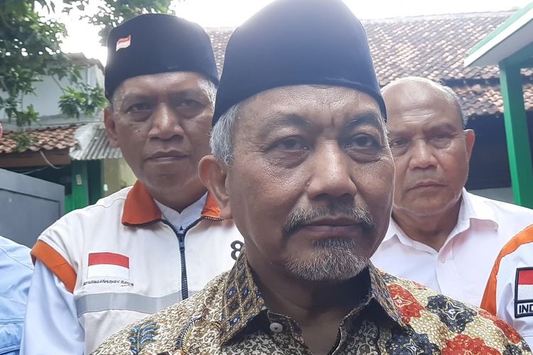Presiden PKS, Ahmad Syaikhu usai menghadiri acara konsolidasi PKS di Blora, Jawa Tengah, Minggu (17/9/2023)