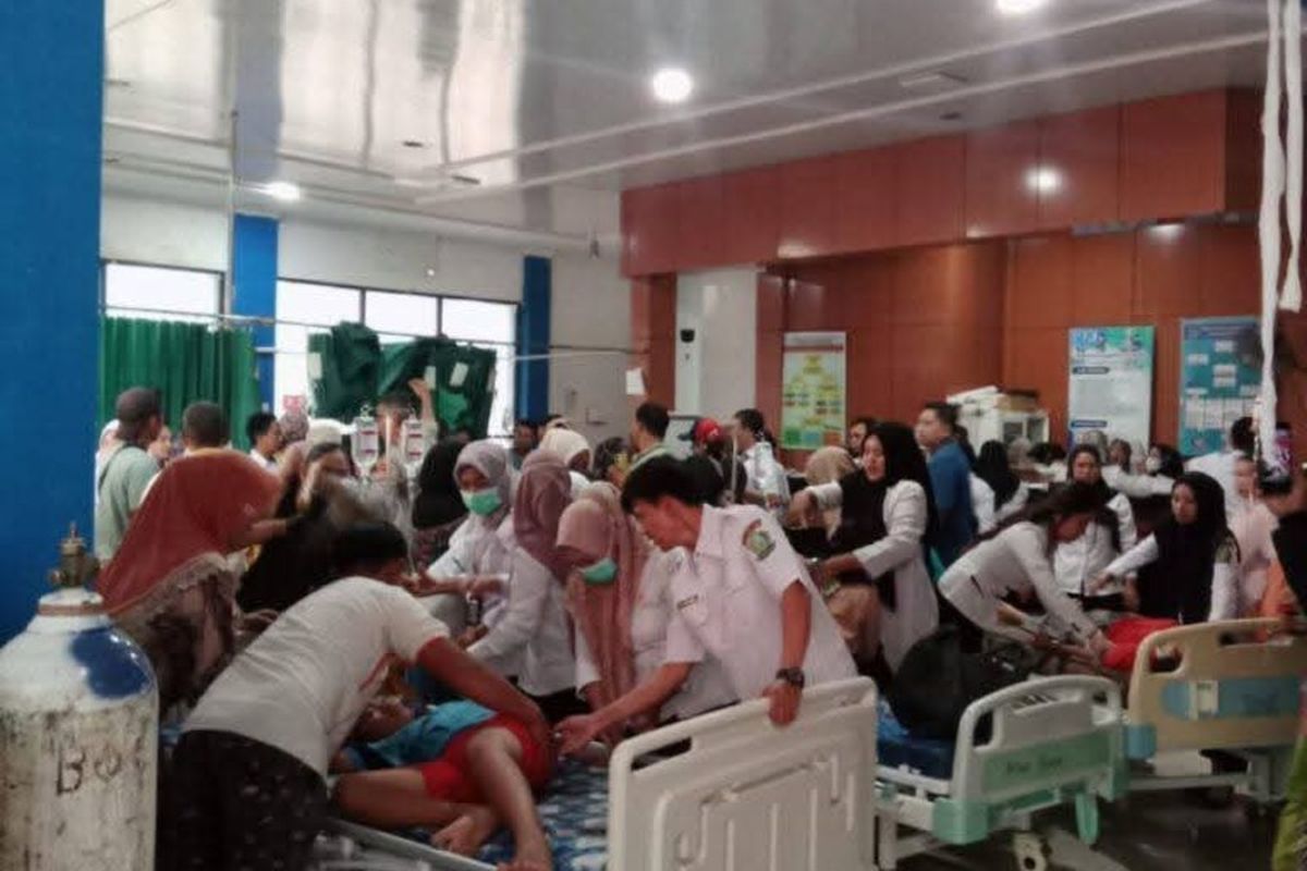 Ratusan siswa di Kabupaten Lebong, Bengkulu, alami keracunan usai santap Makanan Bergizi Gratis (MBG), Rabu (27/8/2025).
