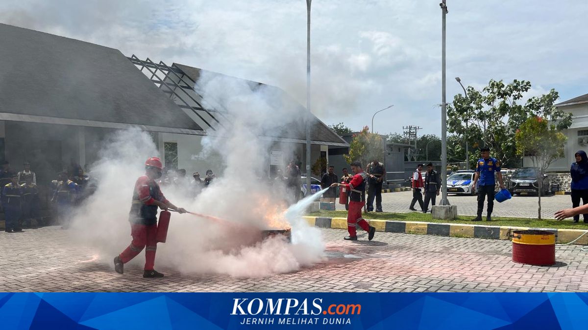 Antisipasi Kebakaran di Jalan Tol, Hamawas Latih Petugas Hadapi Kondisi Darurat