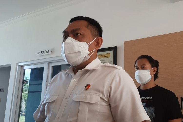 Kasat Reskrim Polrestabes Semarang, AKBP Indra Mardiana di Mapolrestabes Semarang, Rabu  (7/7/2021). 