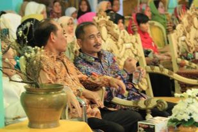Menteri Pariwisata, Arief Yahya saat menghadiri acara Grebeg Mulud di Keraton Kasepuhan Cirebon, Sabtu (03/01/2015)