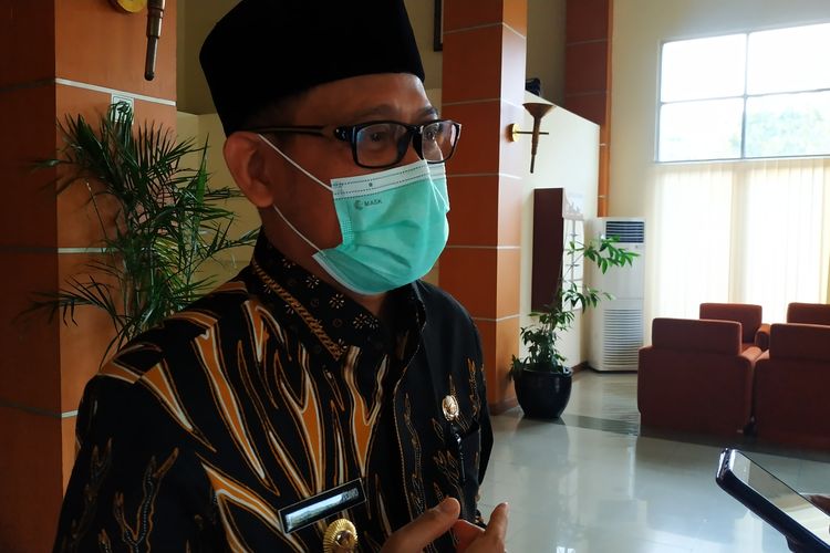 Wakil Wali Kota Depok Imam Budi Hartono ditemui di Gedung DPRD Kota Depok, Jumat (4/6/2021).
