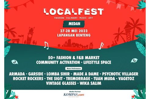 Localfest 2023 Edisi Medan Siap Hadirkan Puluhan Tenant hingga Deretan Musisi Lokal